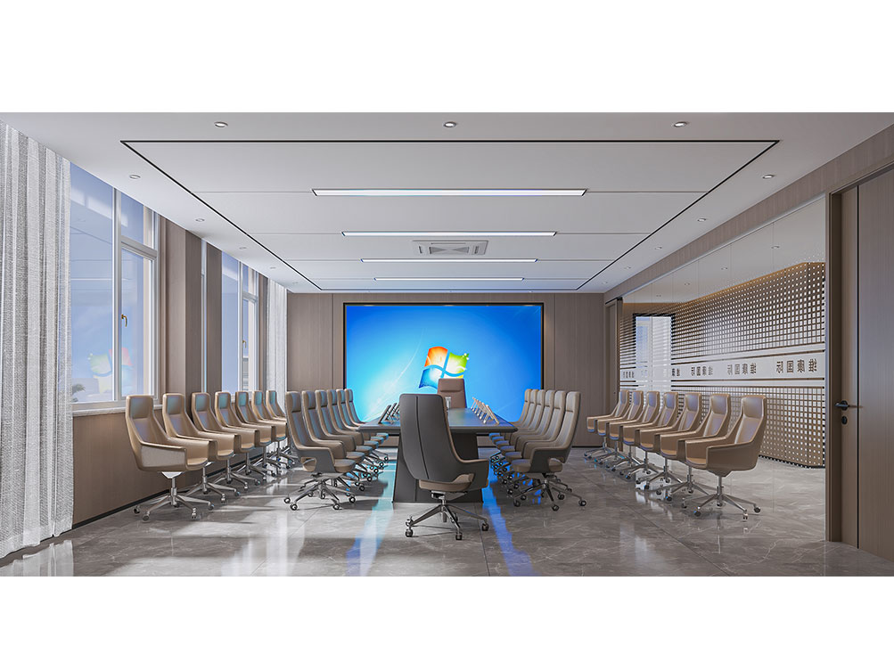 維康國際-400平辦公樓裝修設計案例